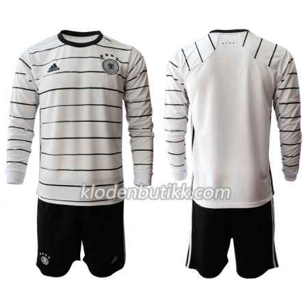 Tyskland Barn Hjemmedraktsett Euro 2020 Langermet (+ Korte bukser)